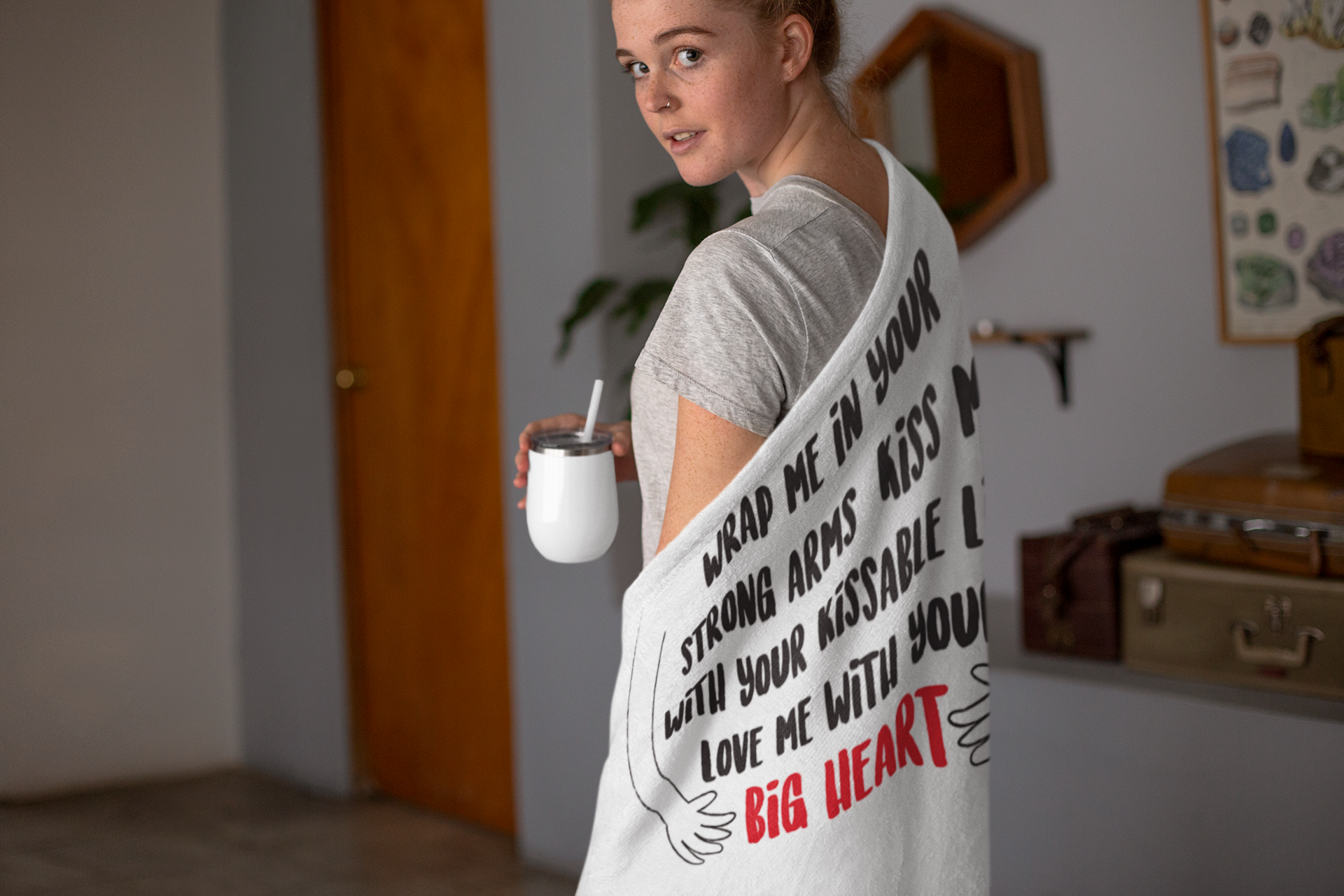 Wrap Me In Premium Blanket