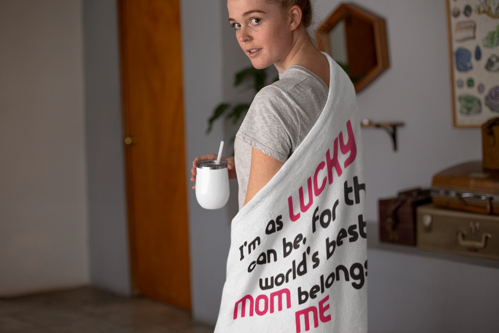 Mom Premium Fleece Blanket VII