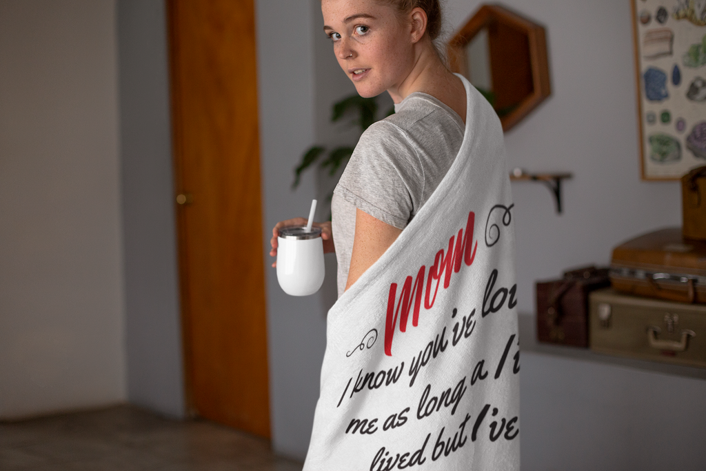 Mom Premium Fleece Blanket VI