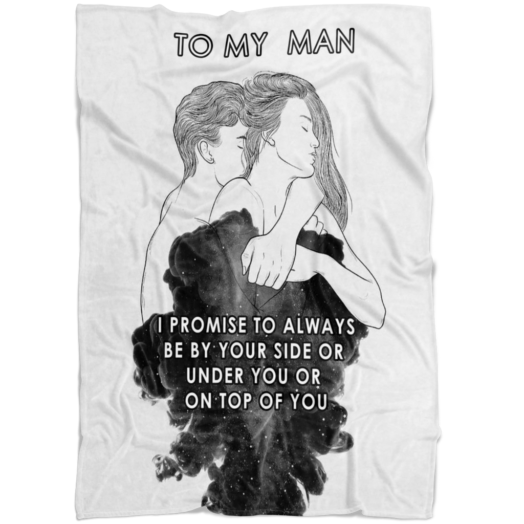 To My Man III - Premium Fleece Blanket