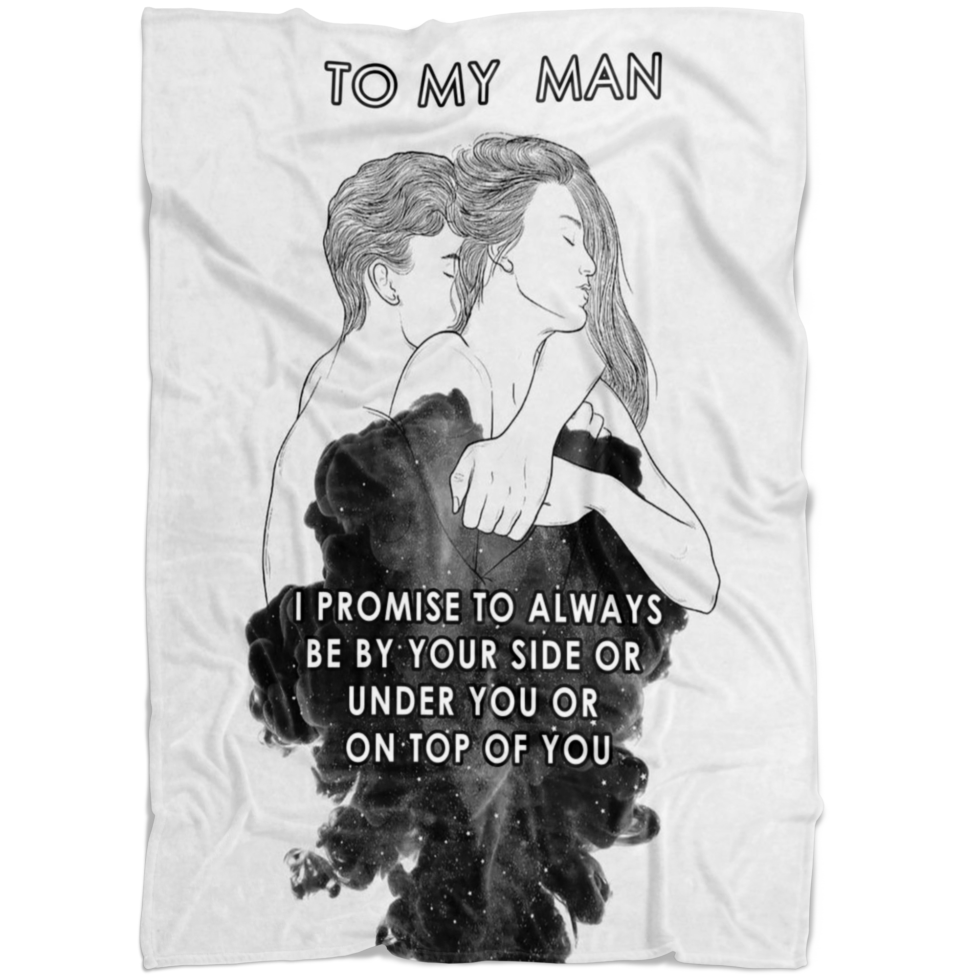 To My Man III - Premium Fleece Blanket